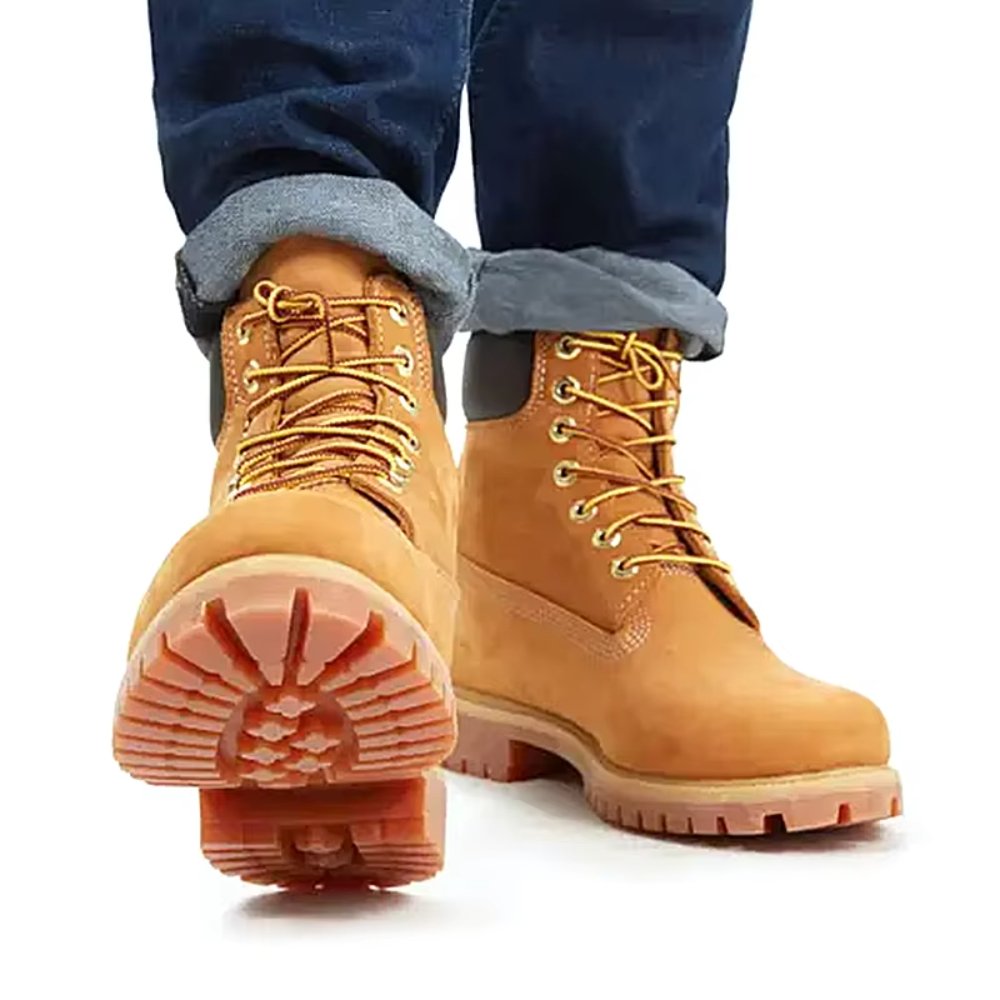 New Arrival Fashion Classic Boots Men's Rhubarb Boots High-top British Tooling Men's Shoes Autumn Waterproof Men's Boots
