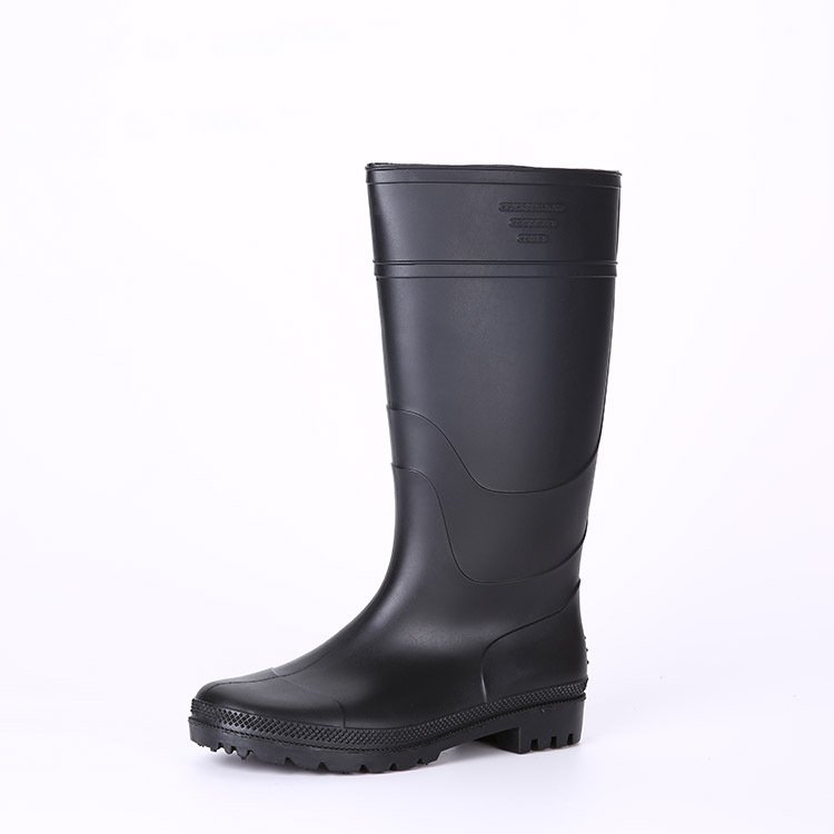 General Protection Footwear Gumboots Safety Rain Boots Steel Toe Yellow Boots