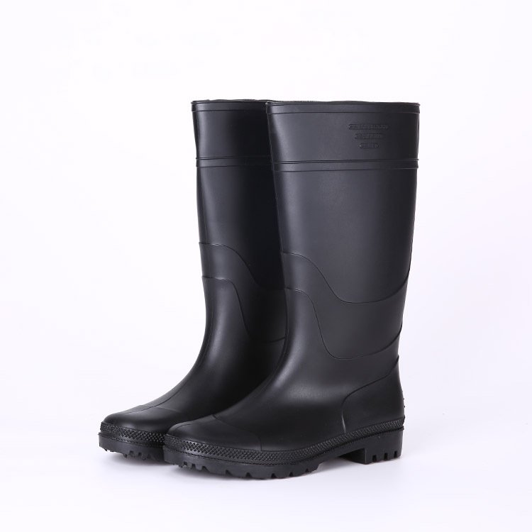 General Protection Footwear Gumboots Safety Rain Boots Steel Toe Yellow Boots