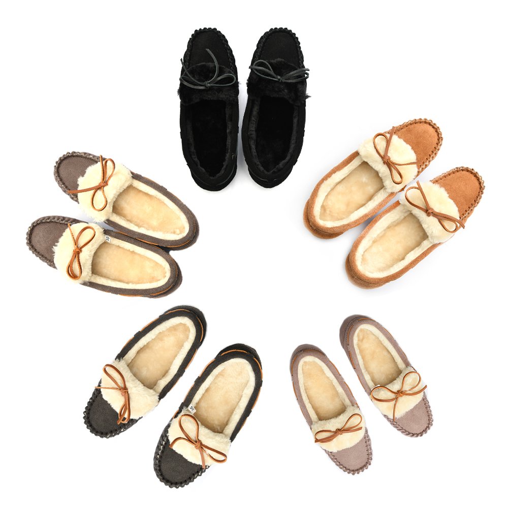 Wholesale Winter Women's Snow Boots Ankle Women Shoes Bow Girls Lady Designer Luxury Uggly Short Fluff bows Boots for Women