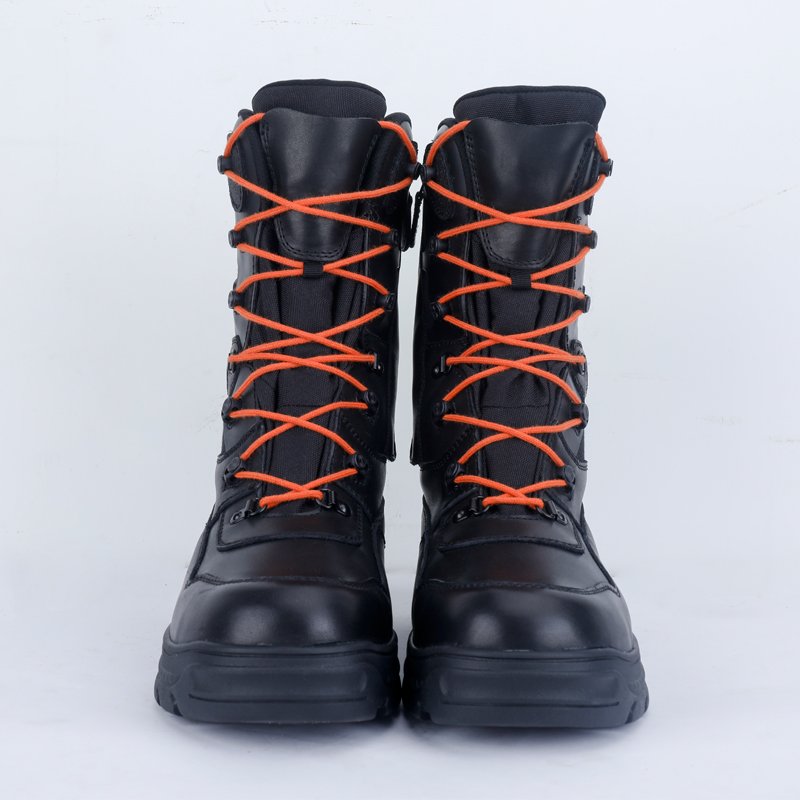 1106 custom made Fire Resistant rescue Safety Shoes flame men's retardanta esd shoes Fireman Boots