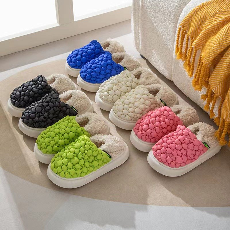 2022 hot sale boots slippers zapatillas dama kids plush slippers house slippers sneakers