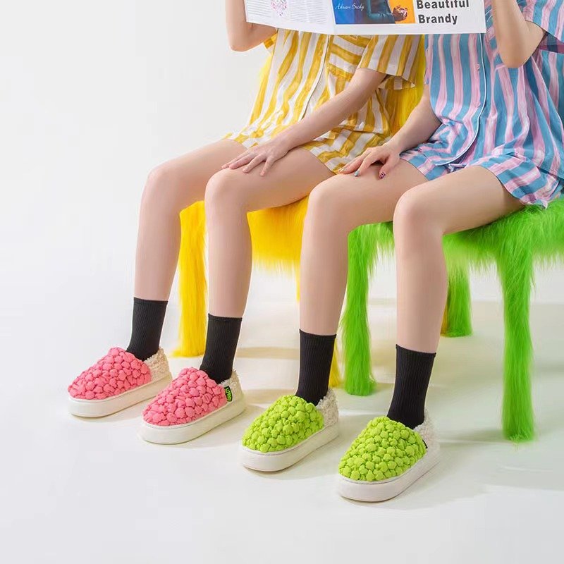 2022 hot sale boots slippers zapatillas dama kids plush slippers house slippers sneakers