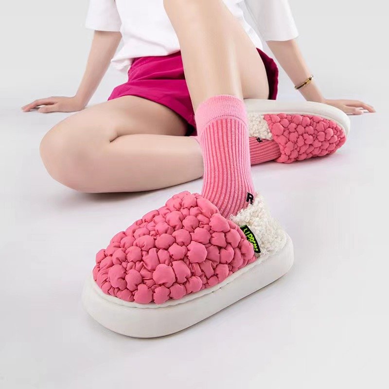 2022 hot sale boots slippers zapatillas dama kids plush slippers house slippers sneakers