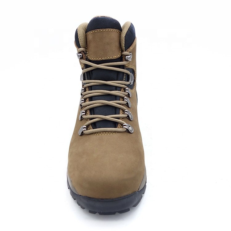 Rugged Steel Toe Flex Insulated Nubuck Leather Waterproof Breathable Soft Toe Work Boot Safety Shoes