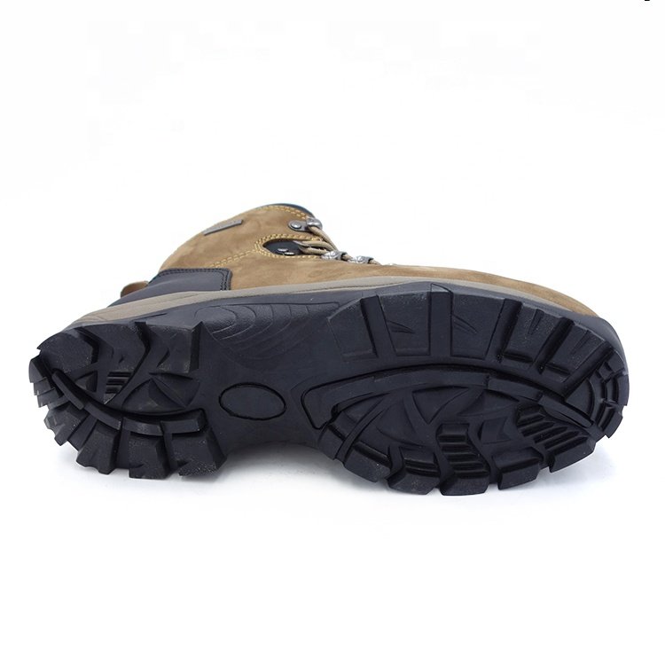 Rugged Steel Toe Flex Insulated Nubuck Leather Waterproof Breathable Soft Toe Work Boot Safety Shoes