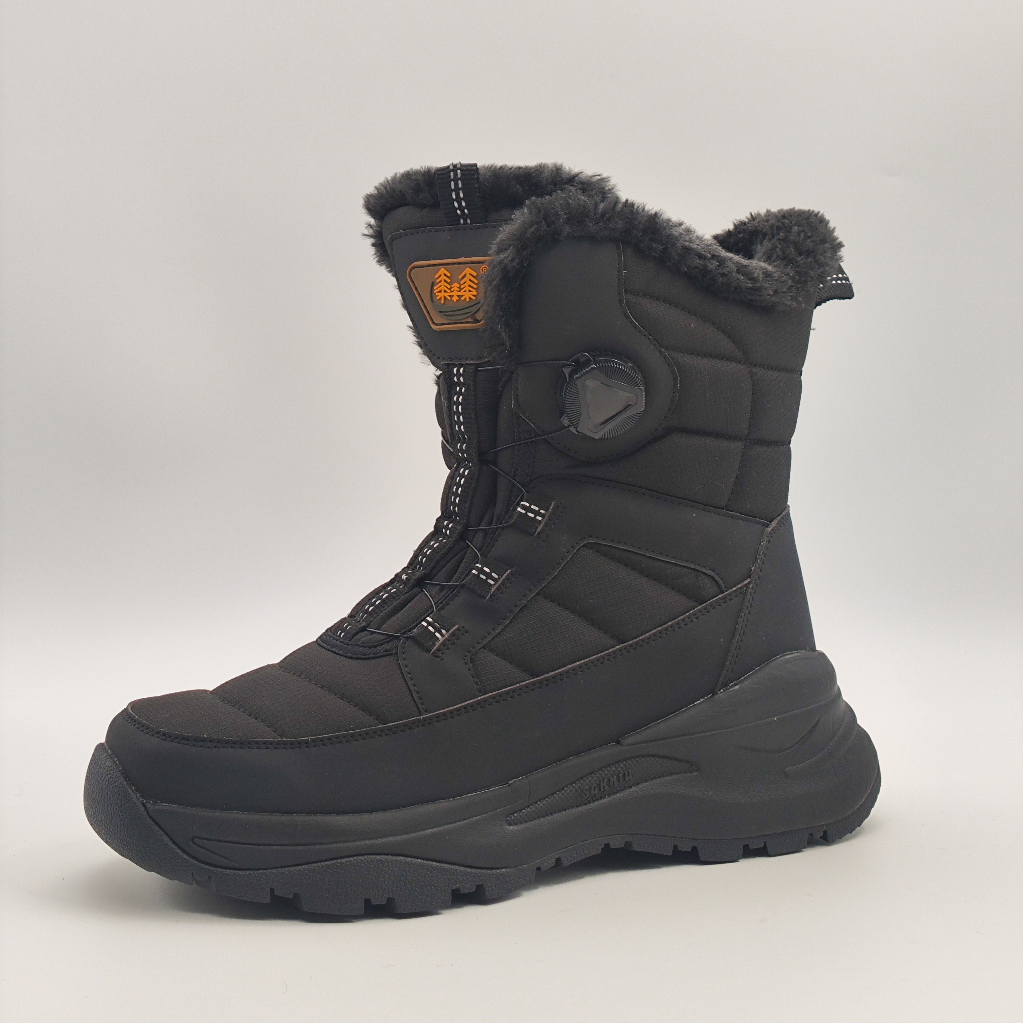 New model high top wholesale brown outdoor boots air heels women winter long high knee boots for lady's factory china low price