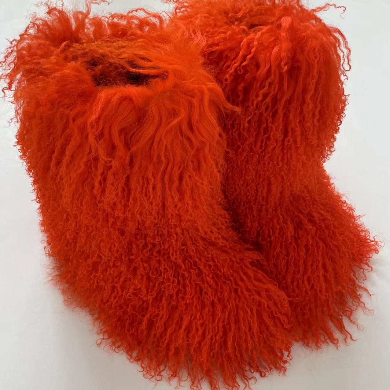 Wholesale Warm and antiskid high quality Mongolian fur boots for women