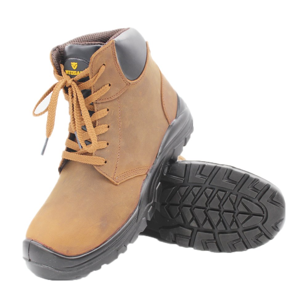 waterproof hunting breathable insulation oil resistant steel toe leather work boots safety shoes