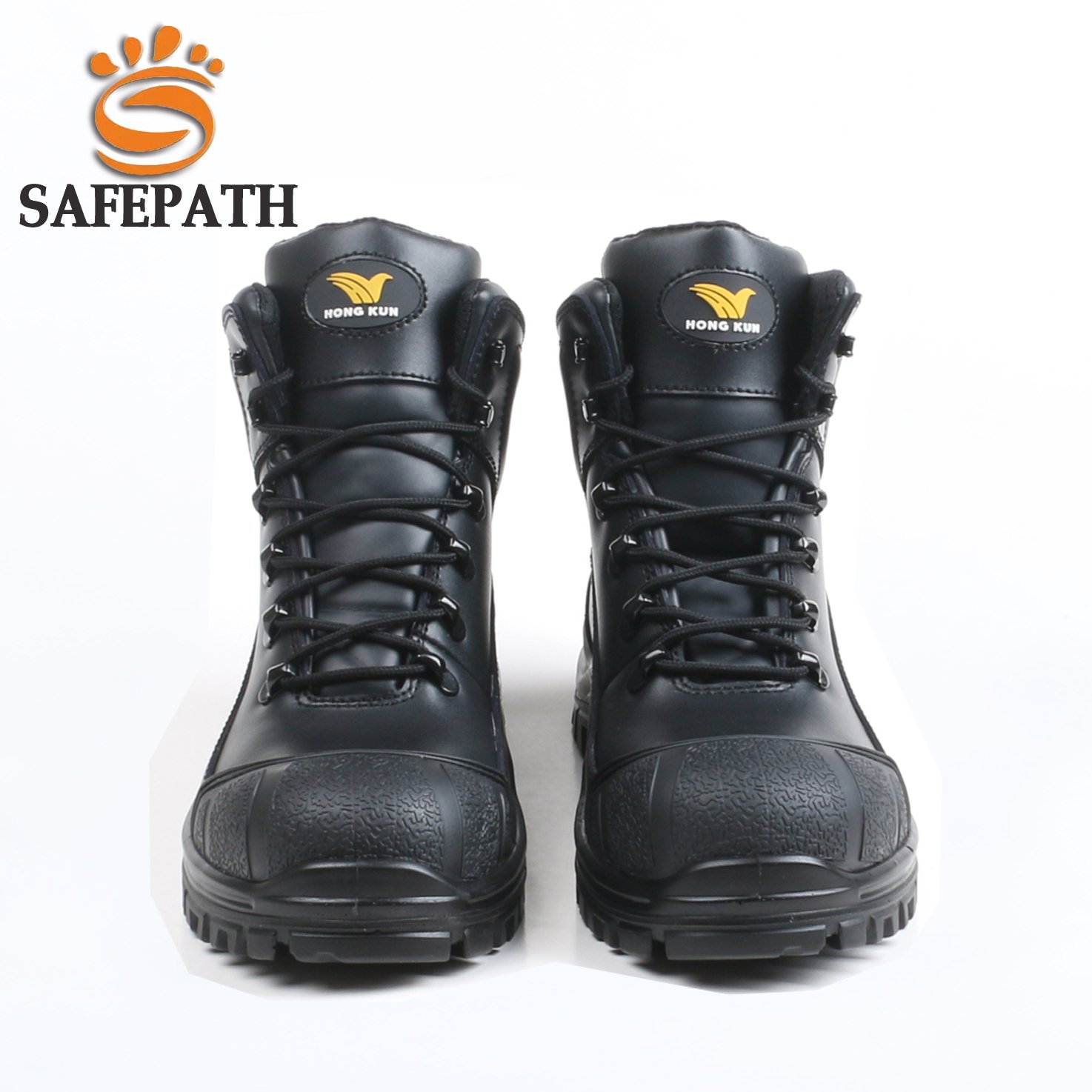 Safepath Welding Woodland safety boots Anti-Slip Work Shoes Genuine Leather Steel Toe Waterproof man Safety shoes