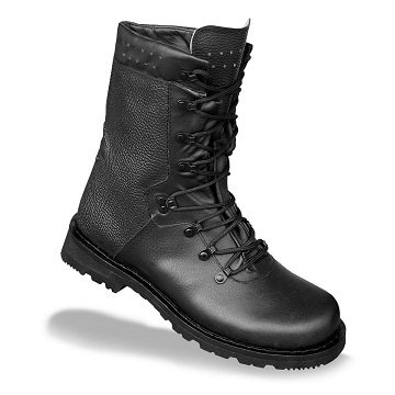Black Boot And Tactical Combat Boot
