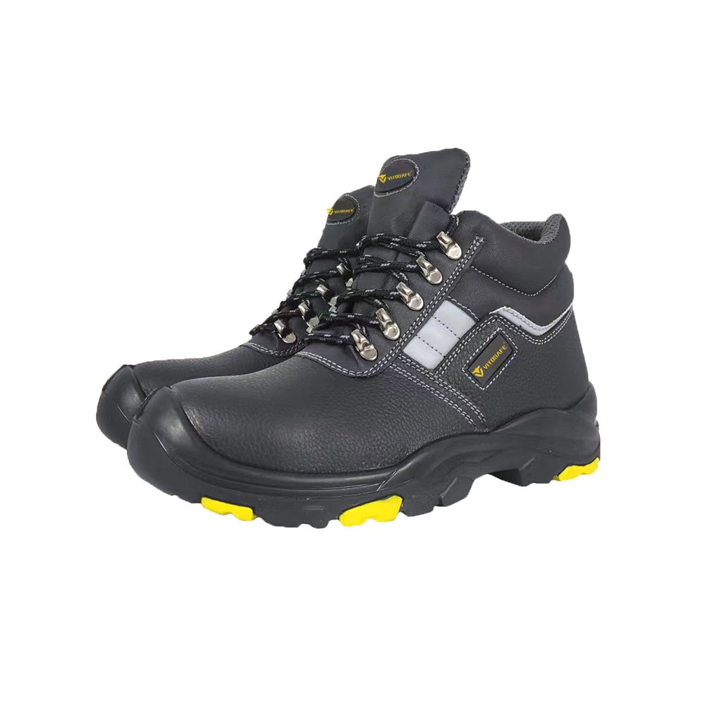 Industrial Hot Selling Genuine Leather Steel Toe men safety shoes/boots sports zapatos de seguridad