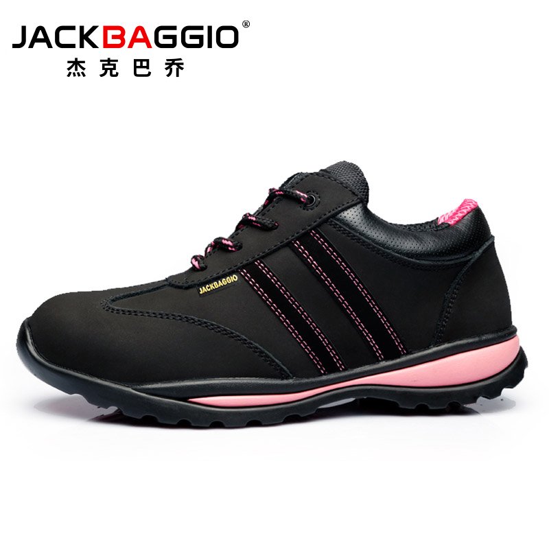 Ladys Anti-smash and anti-puncture steel baotou protective work safety shoes fashion work boots