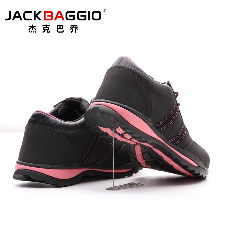 Ladys Anti-smash and anti-puncture steel baotou protective work safety shoes fashion work boots