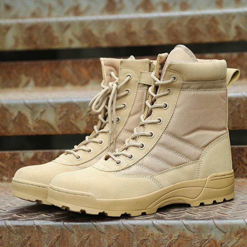 Wearable Outdoor Work Boot Hiking Climbing Sports High Quality Breathable Industrial Boots Safety Shoes
