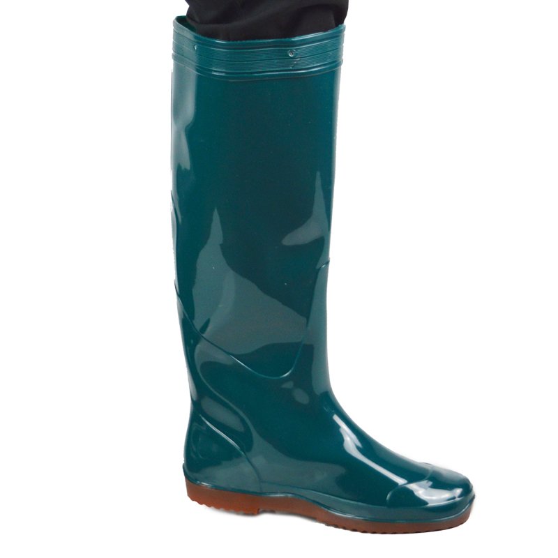 Men's shoes high tube knee high rain shoes non slip pants fishing soft soled Rain Boots Work wader