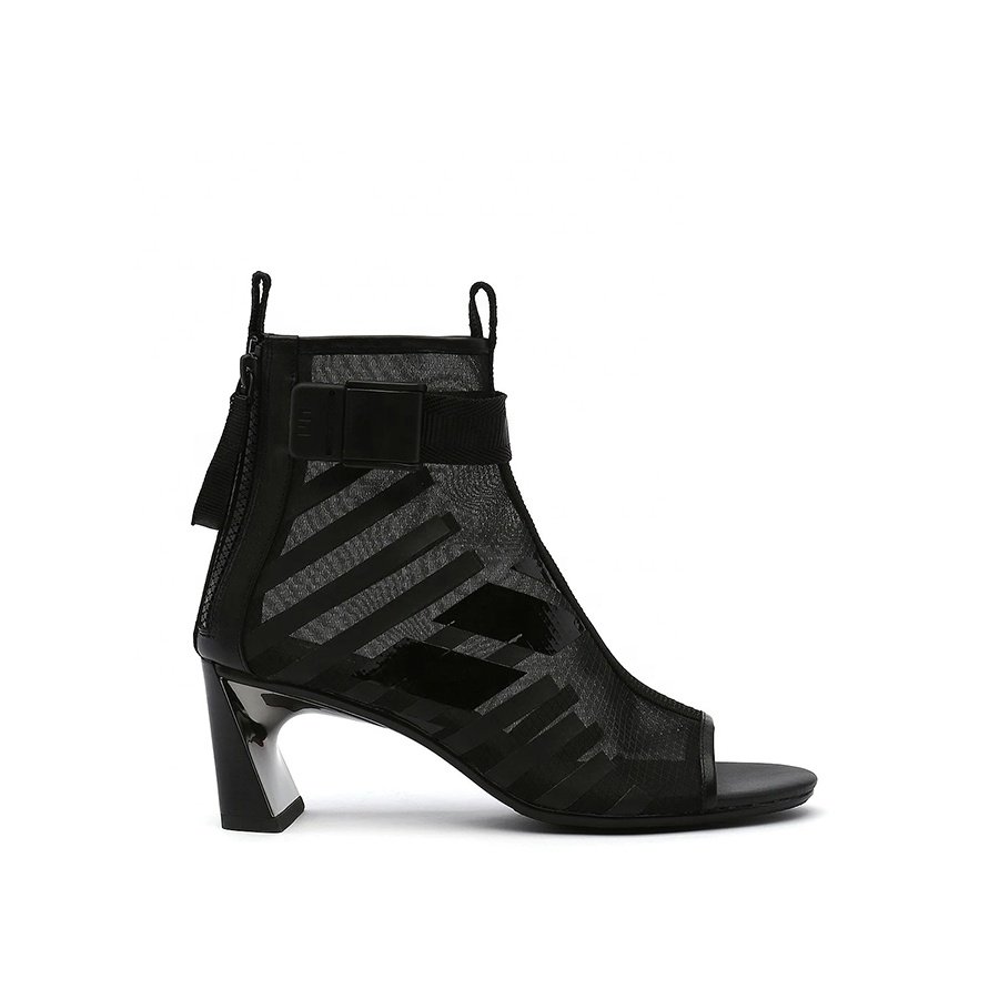Fish mouth fashion lady boots sandal open toe girls boots heels