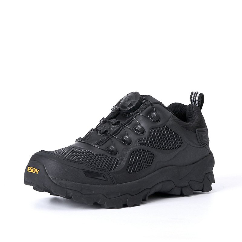 Men's running shoes sport outdoor mountaineering shoes training shoes tactical large tactical boots black