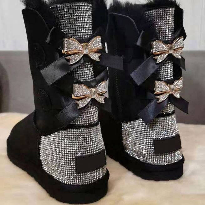 Factory Customized Wholesale snow boots High Quality Winter Warm Comfortable Real Wool Multicolor Men's and Women's Snow Boots