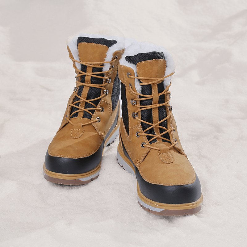 New models women's thick snow boots under 30 lace-up high quality Warm fur Insulated Snow shoe Boot for Outdoor low price 46#