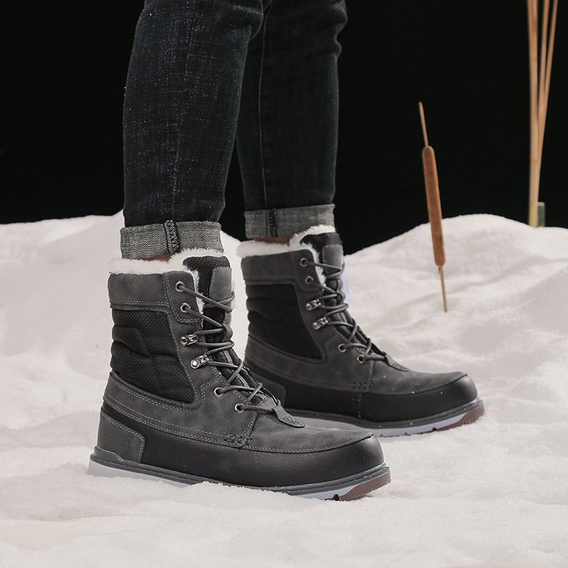 New models women's thick snow boots under 30 lace-up high quality Warm fur Insulated Snow shoe Boot for Outdoor low price 46#