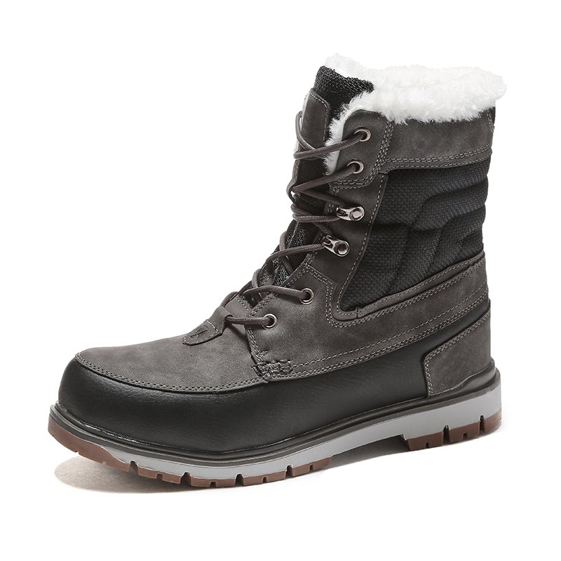 New models women's thick snow boots under 30 lace-up high quality Warm fur Insulated Snow shoe Boot for Outdoor low price 46#