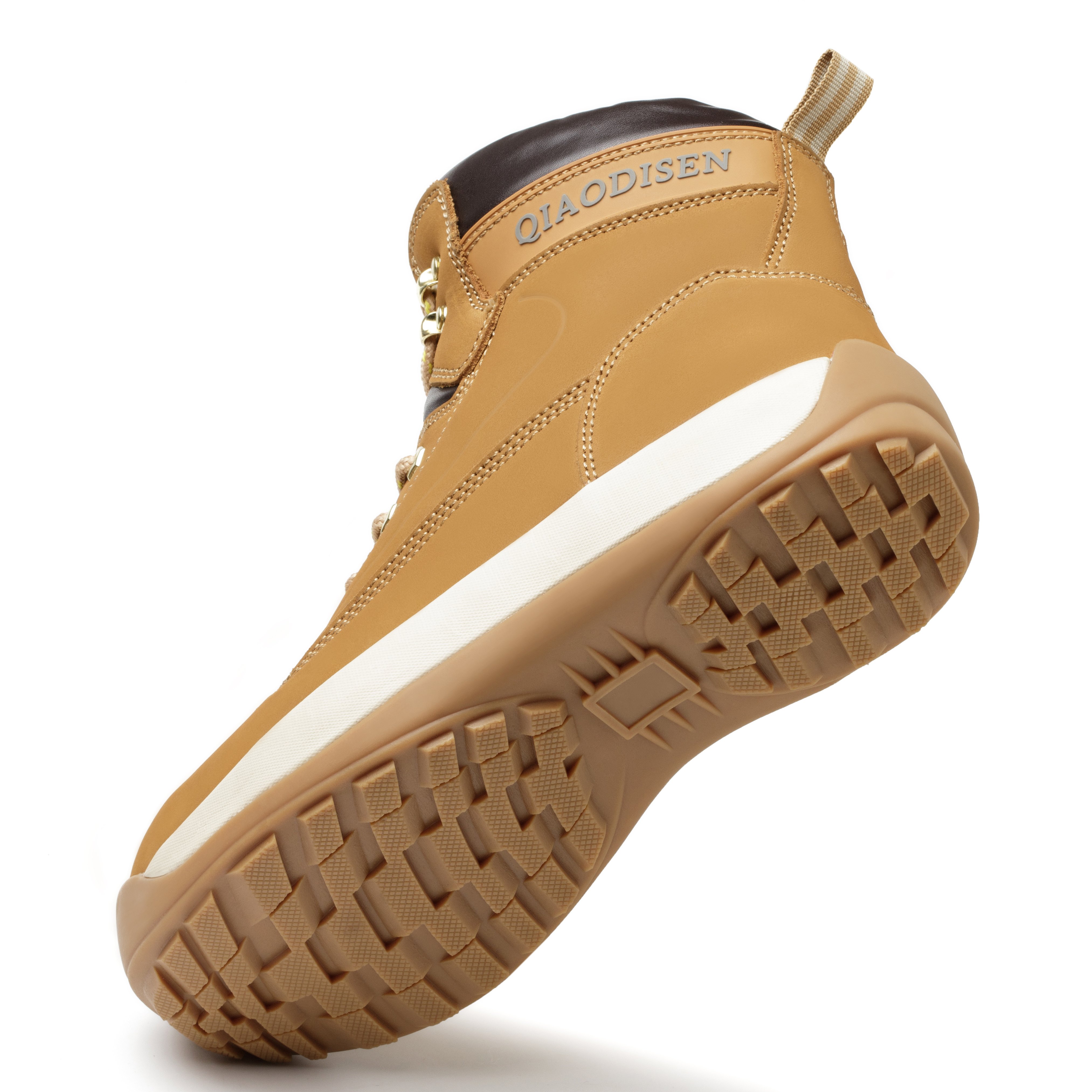 New men's safety work boots, anti-smashing and anti-puncture men's safety shoes, non-slip industrial safety boots