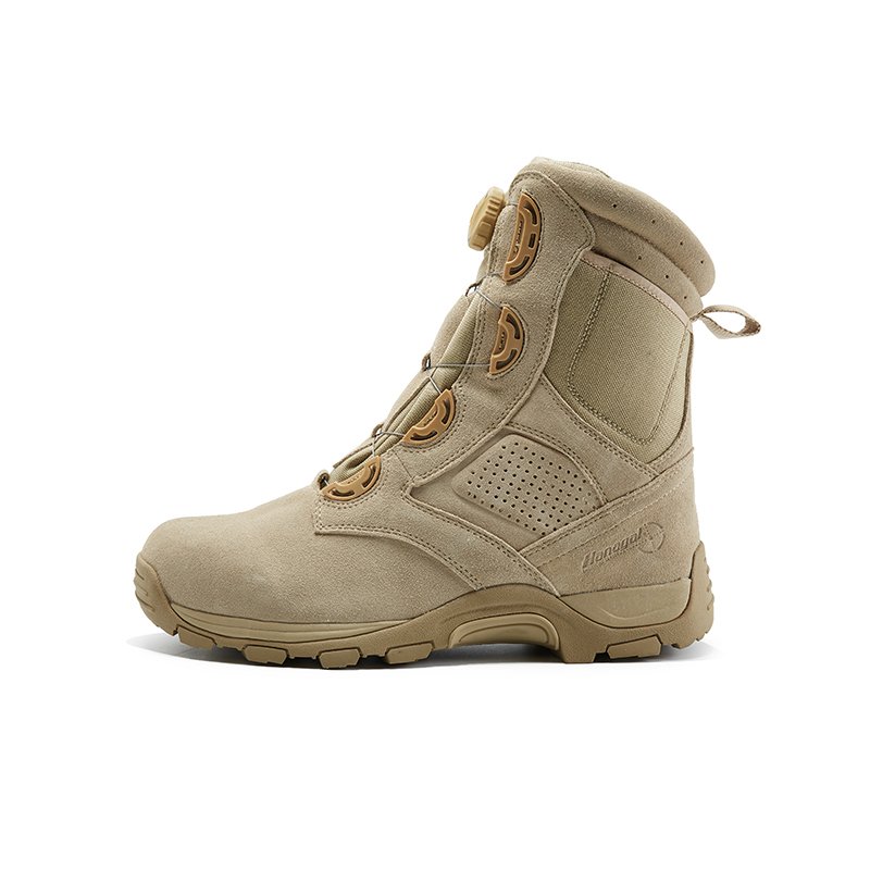 BOA Fast lacing Style Men's Combat Boots Desert Boots Nylon Tactical Boots for M