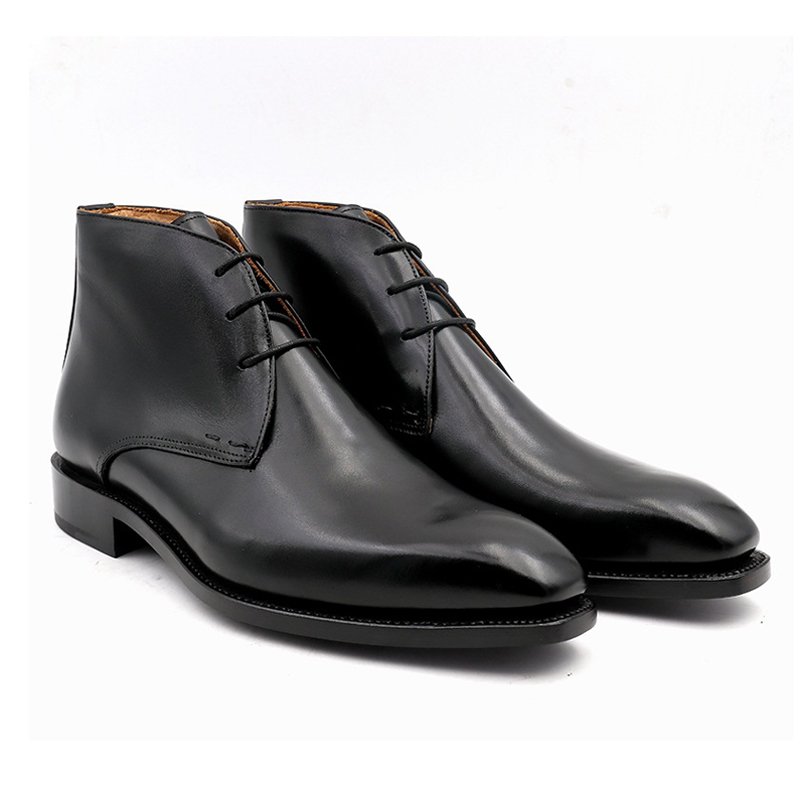 Wholesale Chelsea boots men Goodyear Welted Ankle men winter boots High Quality Handmade leather custom Party Boots For Men
