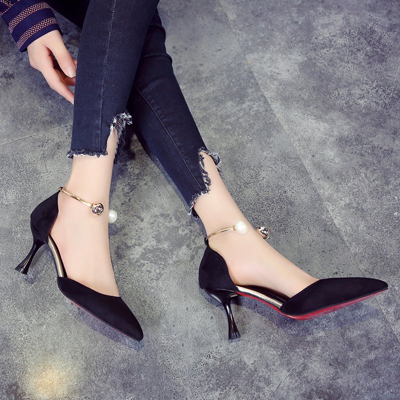 Fashion Ankle Boots Flat Pump Shoe China Heels Pumps Platform Sexy Buckle Strap Sandals Ladies Stiletto High Heel Woman
