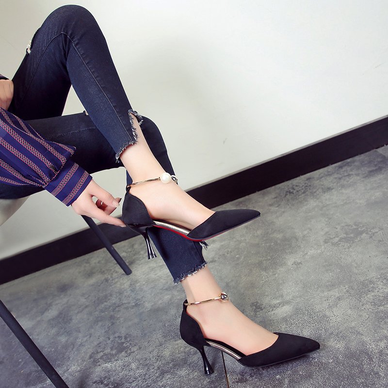 Fashion Ankle Boots Flat Pump Shoe China Heels Pumps Platform Sexy Buckle Strap Sandals Ladies Stiletto High Heel Woman
