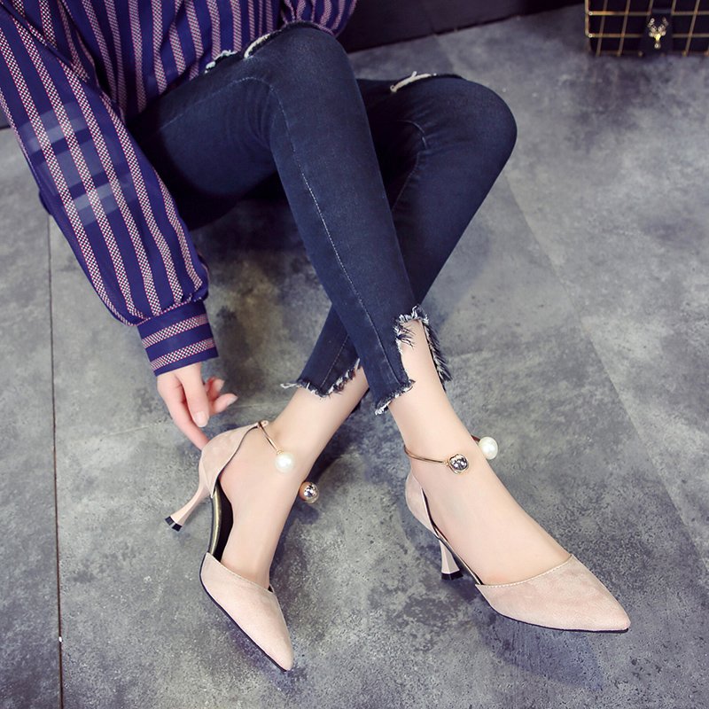 Fashion Ankle Boots Flat Pump Shoe China Heels Pumps Platform Sexy Buckle Strap Sandals Ladies Stiletto High Heel Woman