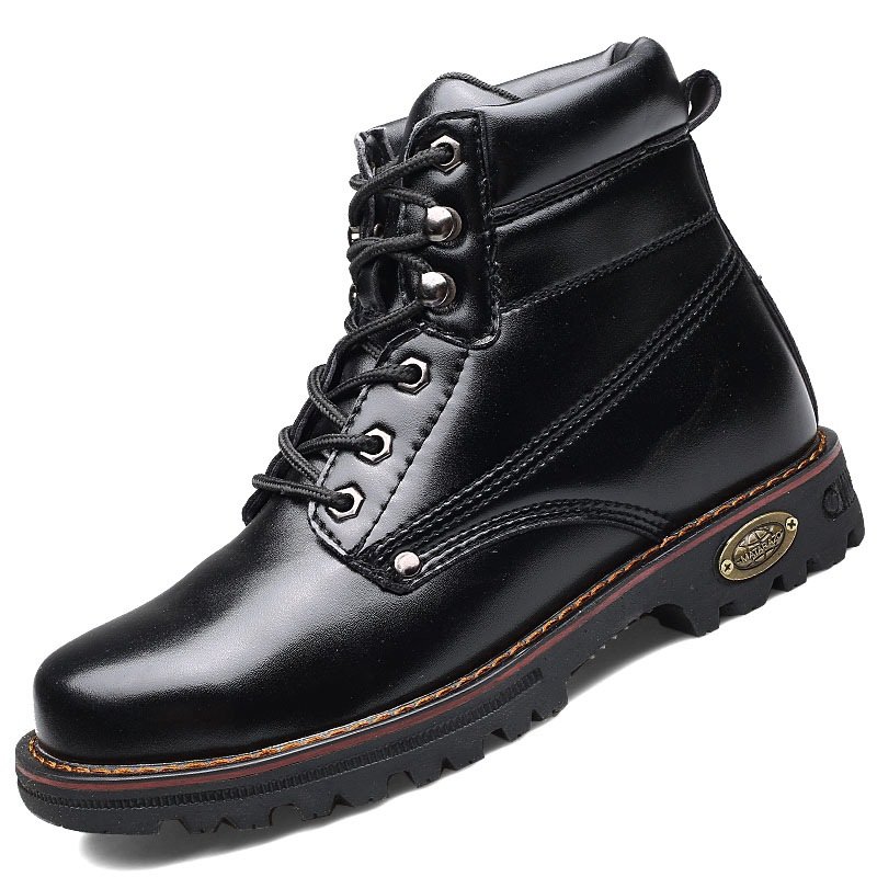 Custom anti puncture steel toe new man safety boot safety shoes for men protective work boots for men safety industrial