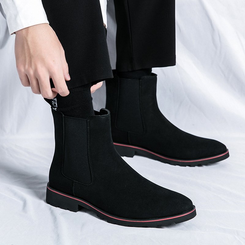 Men's designer shoes high quality boots Men Chelsea Boot