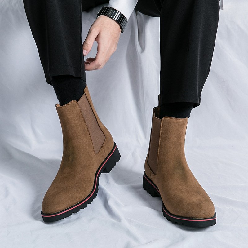 Men's designer shoes high quality boots Men Chelsea Boot