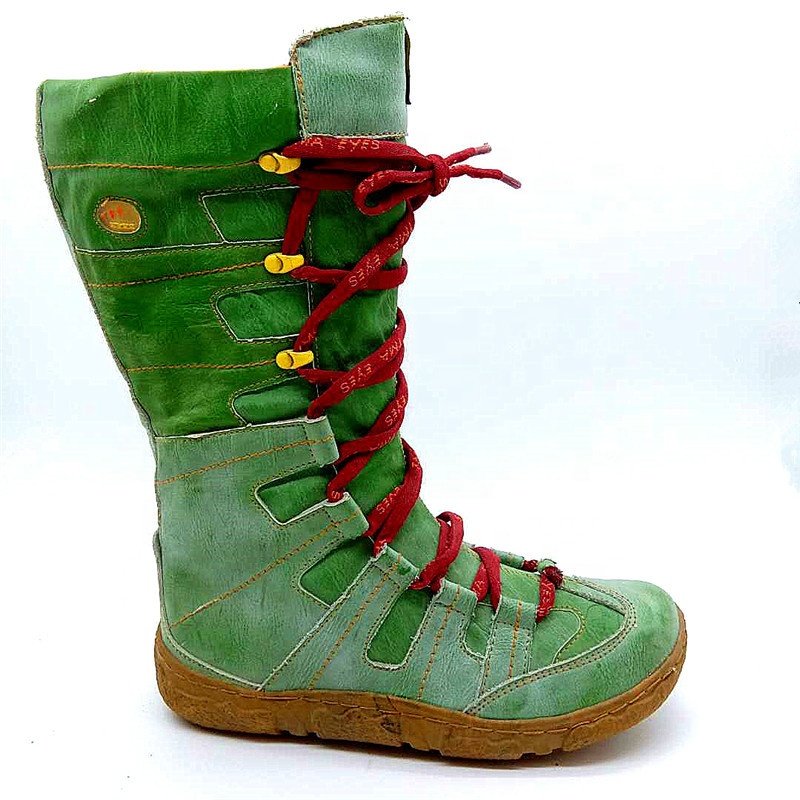 Women's knee high boots autumn winter payless Snow Boots Round Head Keep Warm boots women Large Size Long Barrel Shoes