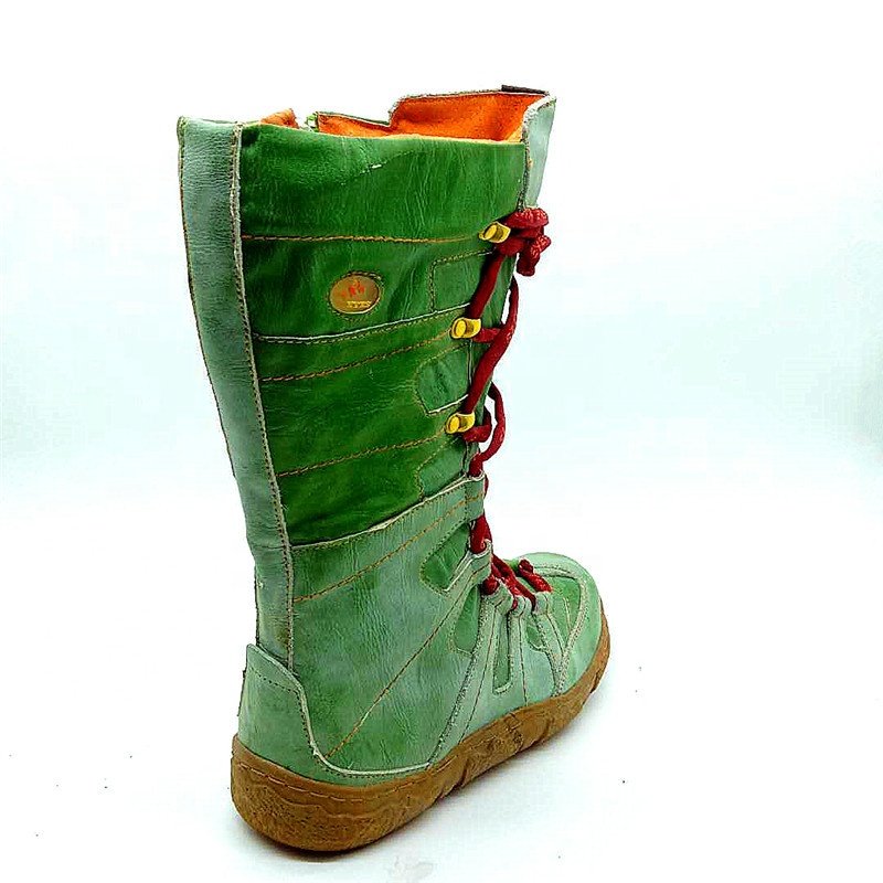 Women's knee high boots autumn winter payless Snow Boots Round Head Keep Warm boots women Large Size Long Barrel Shoes