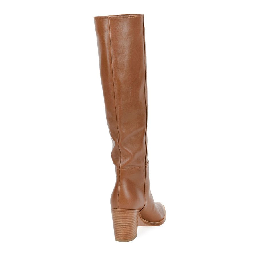 knee boots women winter boots for women medium heel genuine leather long winter boots for women