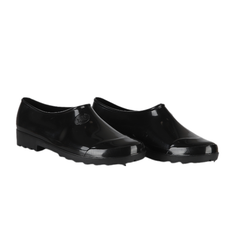 Boots Waterproof Galoshes for Women Black Custom Cocle Pvc Safety Rain Boot