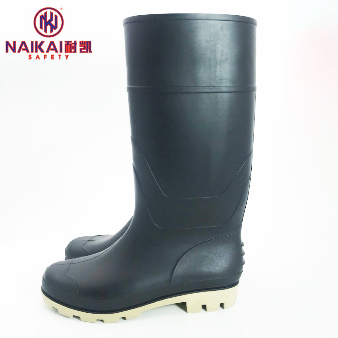 Factory Direct 2022 New Arrivals Anti Oil Anti Slippery PVC Cheap Rain Boots For Women