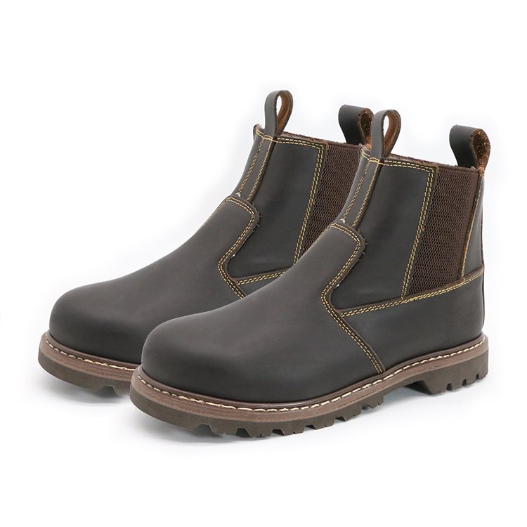 ENTE SAFETY CE EN20345 genuine leather and good price water resistant safety boot and goodyear welt shoes manufacturer boots