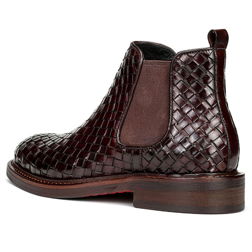 New Fashion Premium Comfortable Handmade Durable Slip-On Genuine Leather Boots for Men Party Daily Life