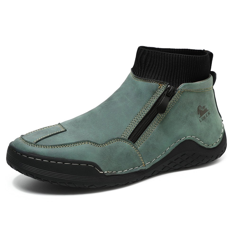 New Vintage Martin Boots Men's Large Cowhide Upper High Top Durable Outdoor Casual Shoes