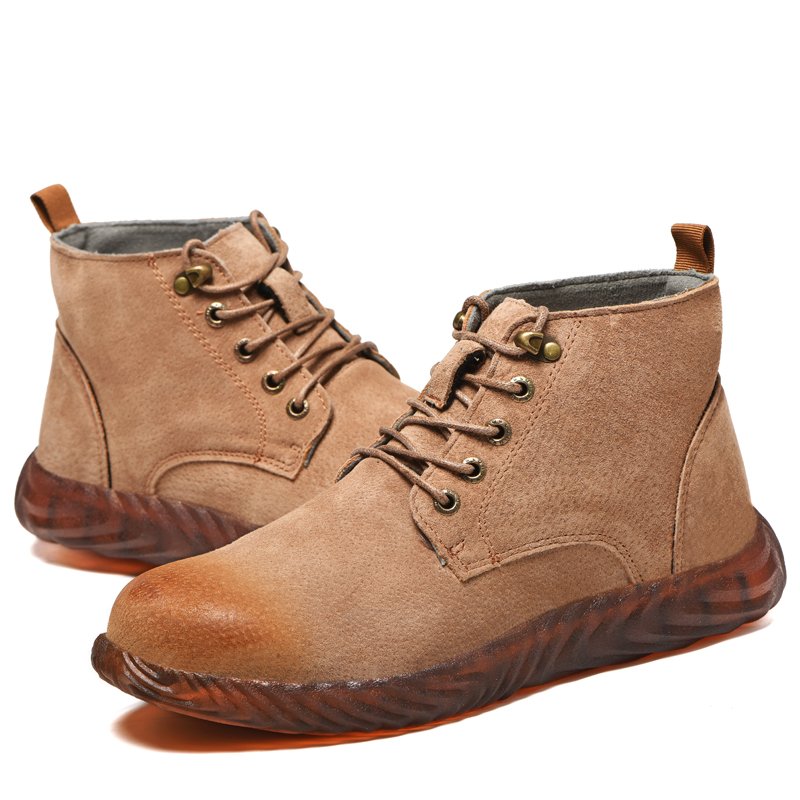 Professional Manufacturer Good Quality Construction Safety Sports Boots Shoes Workers