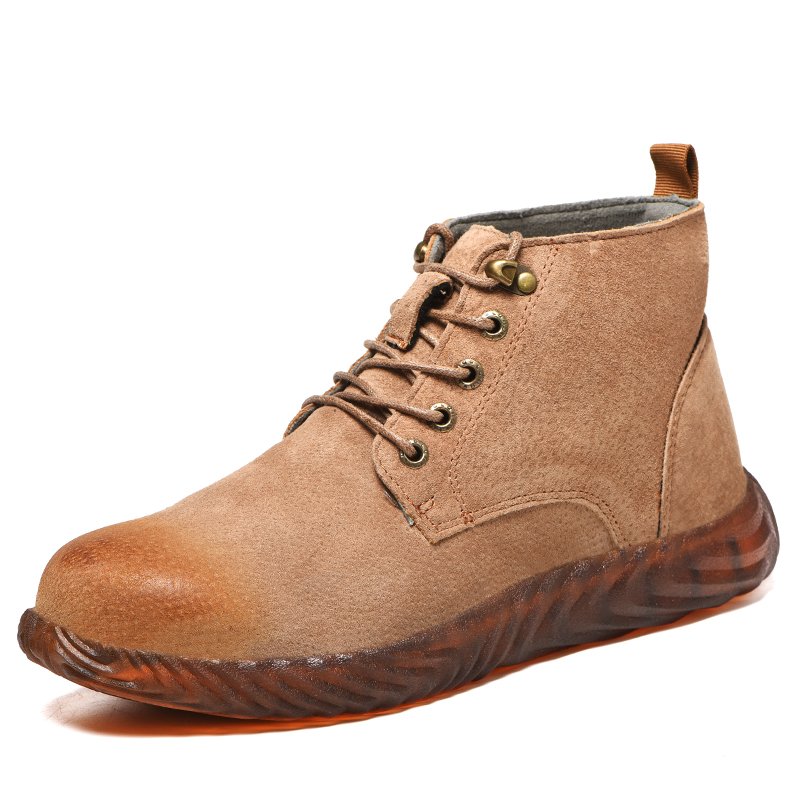 Professional Manufacturer Good Quality Construction Safety Sports Boots Shoes Workers