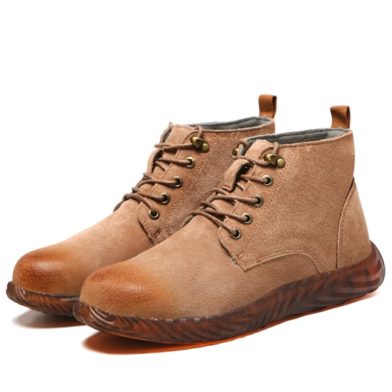 Professional Manufacturer Good Quality Construction Safety Sports Boots Shoes Workers