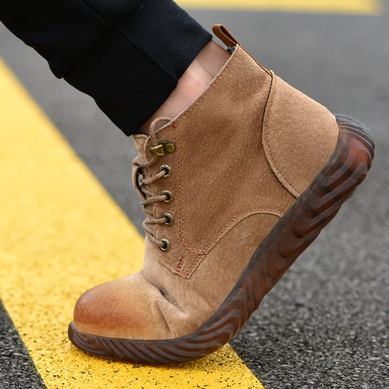 Professional Manufacturer Good Quality Construction Safety Sports Boots Shoes Workers