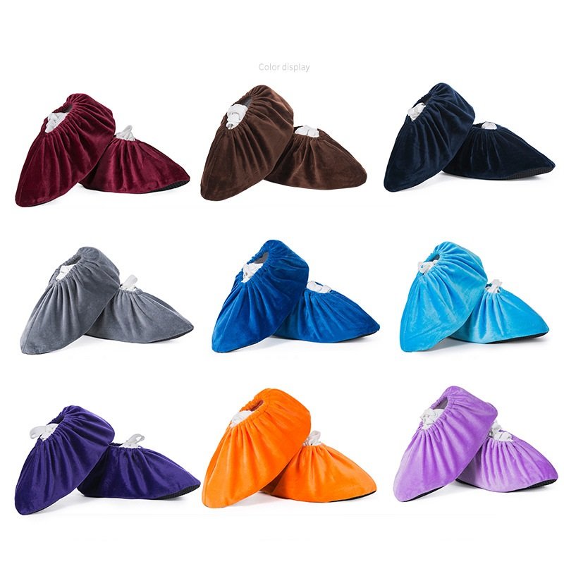Wholesale High Quality Household Thickening Anti-skid Wear Indoor Reusable Shoe Covers