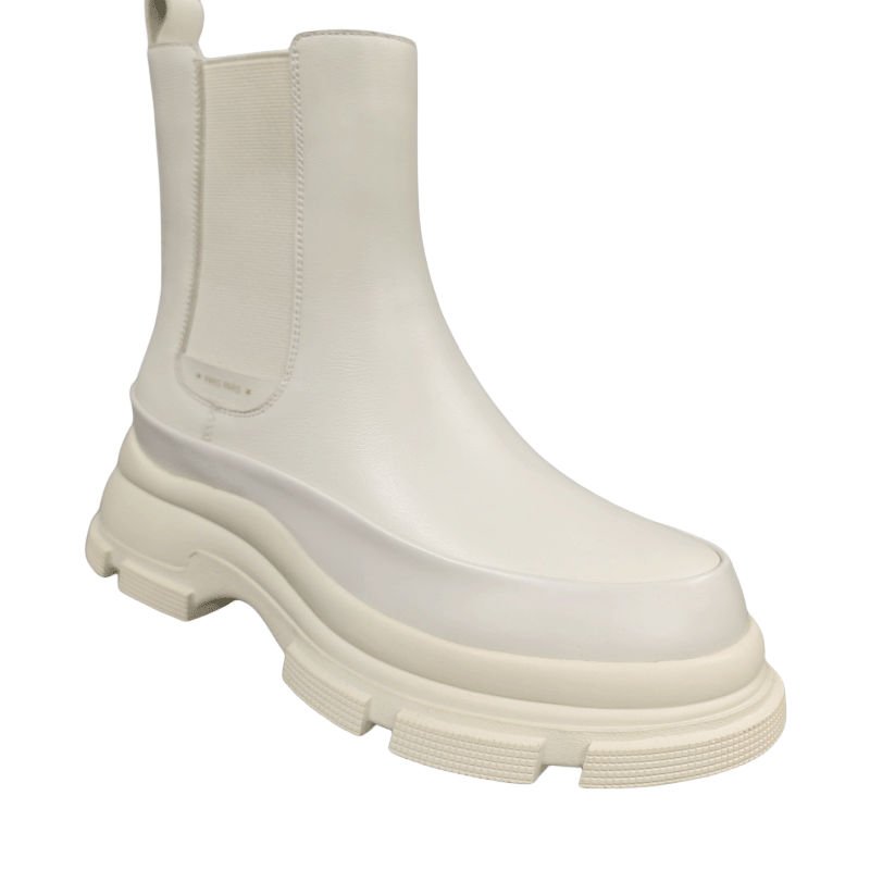 Black Cow Leather rubber outsole Goodyear conjunction Boots from shoe manufacturer