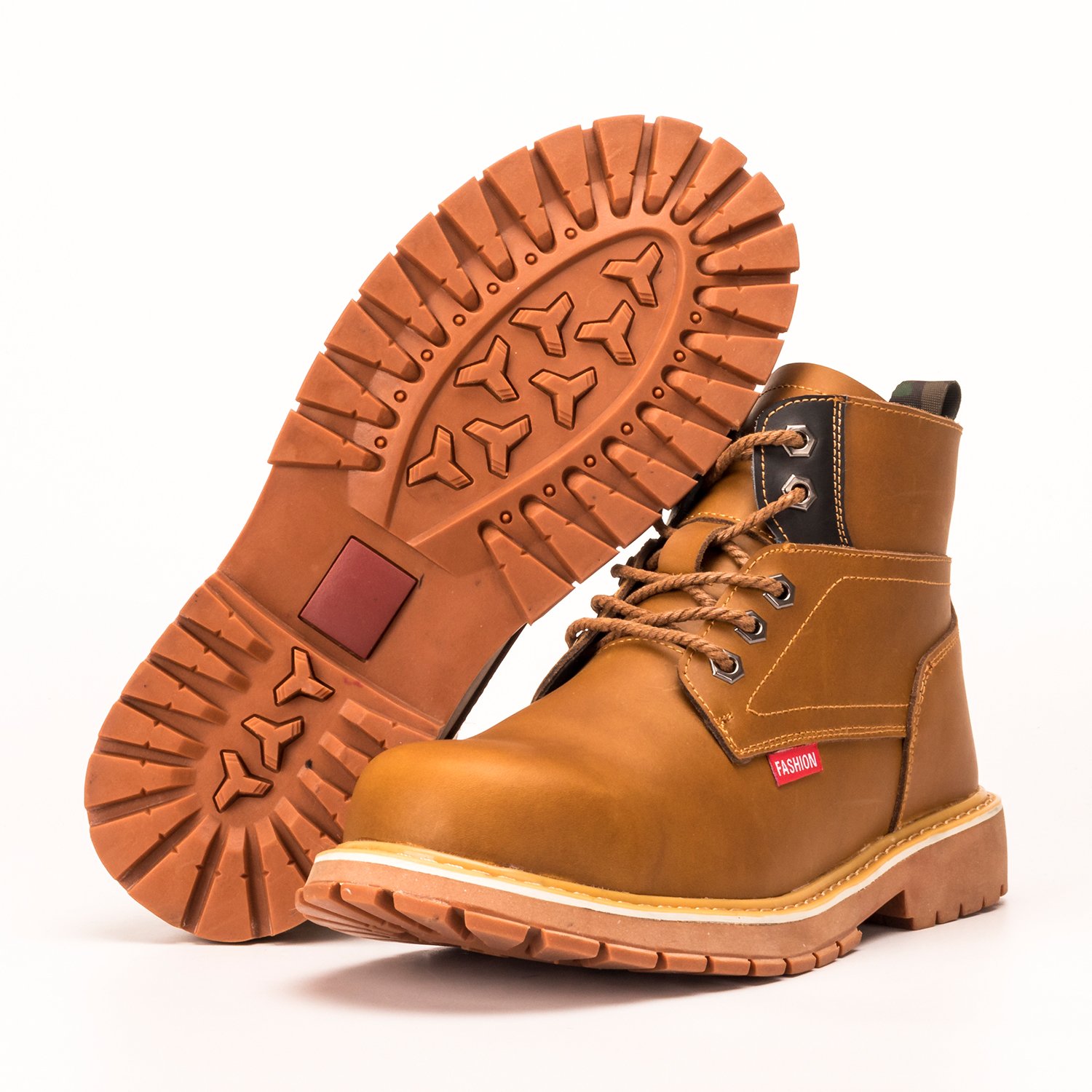 Hot sale men's leisure fashion high help comfort security martin boots safety shoes